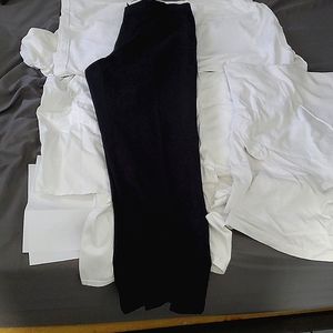 Chaps flat front dress pants